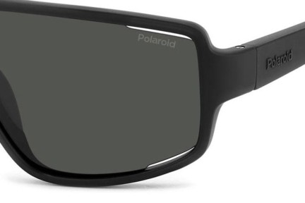 Okulary przeciwsłoneczne Polaroid PLD7054/S O6W/M9 Polarized Prostokątne Czarne