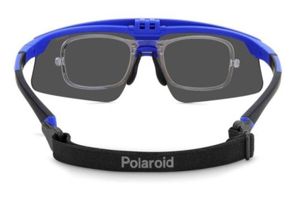 Okulary przeciwsłoneczne Polaroid PLD7056/CI/S RCT/5X Polarized Prostokątne Niebieskie