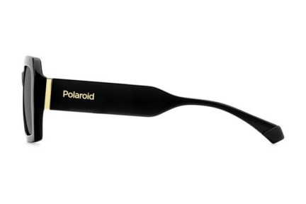 Okulary przeciwsłoneczne Polaroid PLD6223/S/X 807/M9 Polarized Prostokątne Czarne