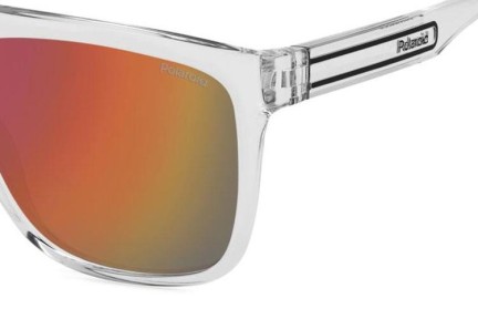 Okulary przeciwsłoneczne Polaroid PLD2162/S 900/OZ Polarized Flat Top Przezroczyste