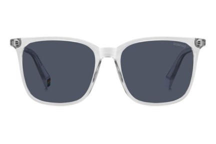 Okulary przeciwsłoneczne Polaroid PLD6226/S 900/C3 Polarized Prostokątne Przezroczyste