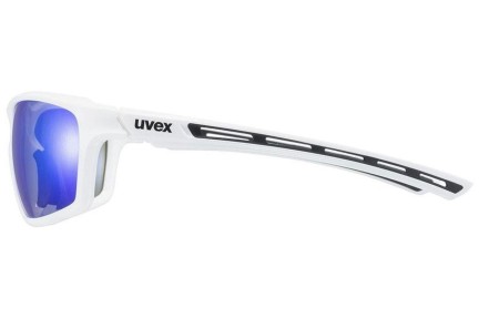 Okulary przeciwsłoneczne uvex sportstyle 229 White S3 Prostokątne Białe