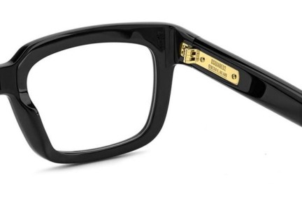 Okulary korekcyjne Dsquared2 D20144 807 Prostokątne Czarne