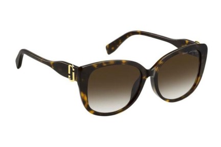 Okulary przeciwsłoneczne Marc Jacobs MARC791/F/S 086/HA Kocie oczy Havana