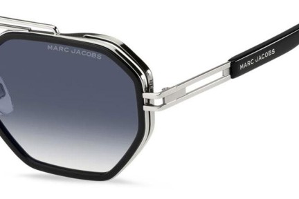 Okulary przeciwsłoneczne Marc Jacobs MARC782/S 84J/08 Prostokątne Srebrne