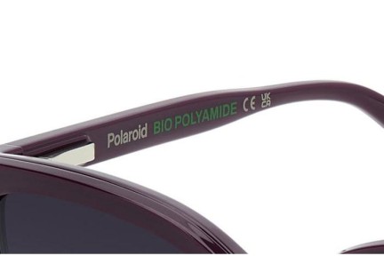 Okulary korekcyjne Polaroid PLD6229/CS B3V/WJ Polarized Prostokątne Fioletowe