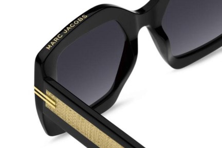 Okulary przeciwsłoneczne Marc Jacobs MJ1109/S 7C5/9O Prostokątne Czarne