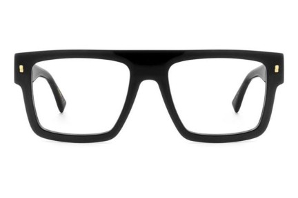 Okulary korekcyjne Dsquared2 D20147 807 Flat Top Czarne