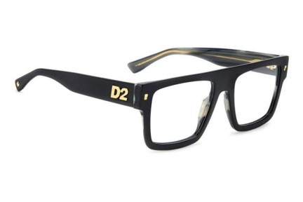 Okulary korekcyjne Dsquared2 D20147 37N Flat Top Czarne