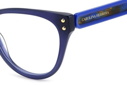 Okulary korekcyjne Carolina Herrera HER0256 PJP Kocie oczy Niebieskie