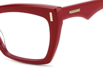 Okulary korekcyjne Missoni MIS0207 C9A Prostokątne Czerwone