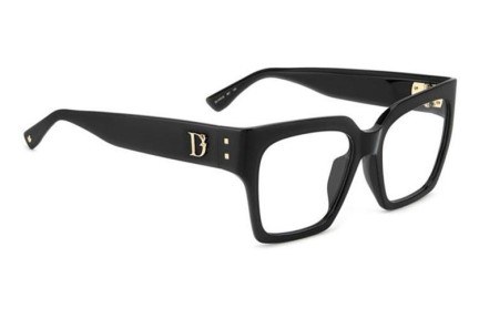 Okulary korekcyjne Dsquared2 D20151/G 807 Prostokątne Czarne