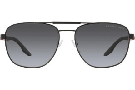 Okulary przeciwsłoneczne Prada Linea Rossa PS53XS 1BO6G0 Polarized Okrągłe Czarne