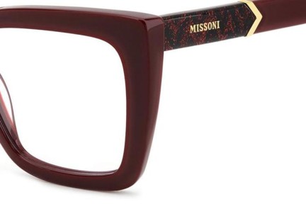 Okulary korekcyjne Missoni MIS0189 LHF Prostokątne Czerwone