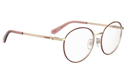 Okulary korekcyjne Love Moschino MOL633 6K3 Okrągłe Czerwone