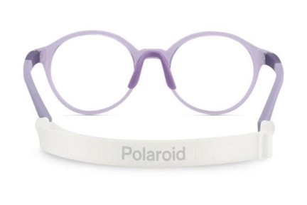 Okulary korekcyjne Polaroid Junior PLDD841 789 Okrągłe Fioletowe