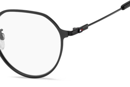 Okulary korekcyjne Tommy Hilfiger TH2165/F 807 Okrągłe Czarne