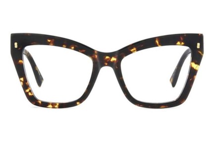 Okulary korekcyjne Dsquared2 D20152 086 Kocie oczy Havana