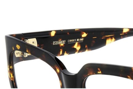 Okulary korekcyjne Dsquared2 D20151/G 086 Prostokątne Havana