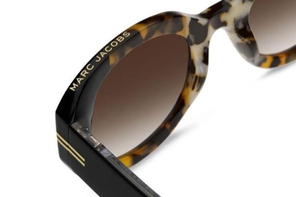 Okulary przeciwsłoneczne Marc Jacobs MJ1110/S 086/HA Owalne Havana