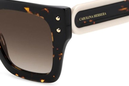 Okulary przeciwsłoneczne Carolina Herrera HER0255/S 086/HA Kwadratowe Havana