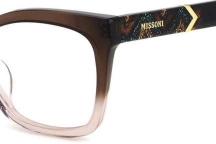 Okulary korekcyjne Missoni MIS0191/G 0MY Prostokątne Brązowe