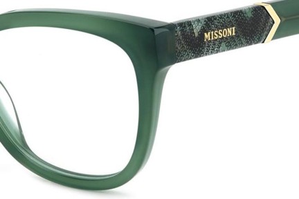 Okulary korekcyjne Missoni MIS0190 1ED Prostokątne Zielone