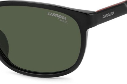 Okulary przeciwsłoneczne Carrera CFLEX08/G/S 807/UC Polarized Prostokątne Czarne