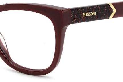 Okulary korekcyjne Missoni MIS0190 LHF Prostokątne Czerwone