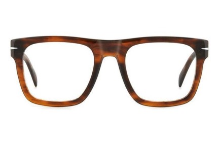 Okulary korekcyjne David Beckham DB7020/FLAT EX4 Flat Top Brązowe