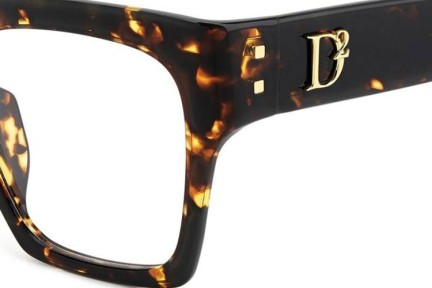 Okulary korekcyjne Dsquared2 D20151/G 086 Prostokątne Havana