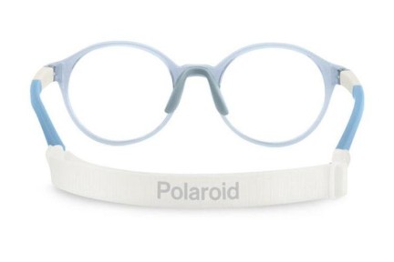 Okulary korekcyjne Polaroid Junior PLDD841 MVU Okrągłe Niebieskie