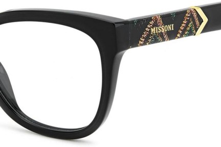 Okulary korekcyjne Missoni MIS0190 807 Prostokątne Czarne