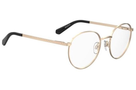 Okulary korekcyjne Love Moschino MOL637/TN 000 Okrągłe Złote