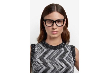 Okulary korekcyjne Missoni MIS0196 807 Prostokątne Czarne