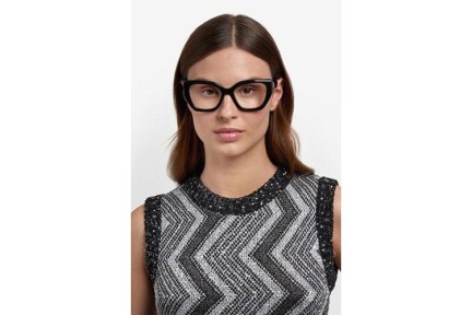 Okulary korekcyjne Missoni MIS0195/G 807 Prostokątne Czarne