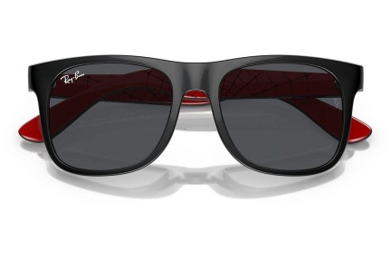 Okulary przeciwsłoneczne Ray-Ban Junior Marvel Collection RJ9069SF 716687 Kwadratowe Czarne