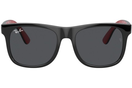 Okulary przeciwsłoneczne Ray-Ban Junior Junior Justin Marvel Collection RJ9069S 716687 Kwadratowe Czarne