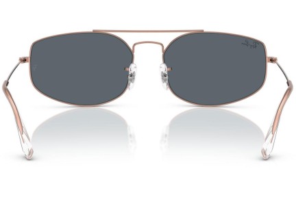 Okulary przeciwsłoneczne Ray-Ban RB3845 9035R5 Prostokątne Brązowe