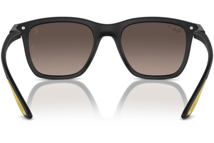 Okulary przeciwsłoneczne Ray-Ban RB4433M F6025J Polarized Prostokątne Czarne