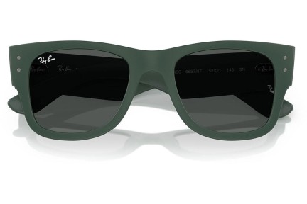 Okulary przeciwsłoneczne Ray-Ban RB4840S 665787 Kwadratowe Zielone