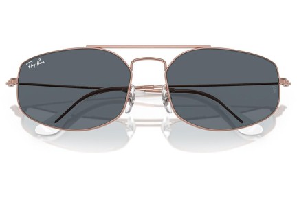 Okulary przeciwsłoneczne Ray-Ban RB3845 9035R5 Prostokątne Brązowe