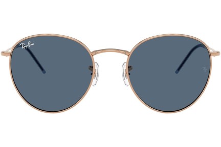 Okulary przeciwsłoneczne Ray-Ban RBR0103S 92023A Okrągłe Złote