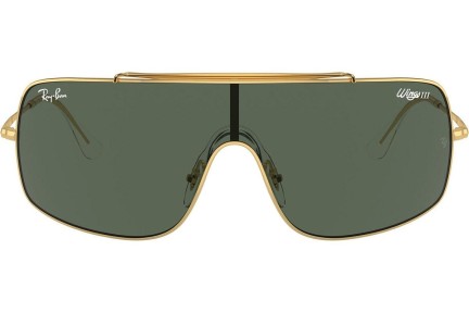 Okulary przeciwsłoneczne Ray-Ban RB3897 001/71 Kwadratowe Złote