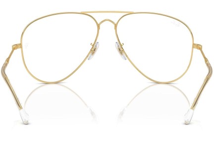 Okulary przeciwsłoneczne Ray-Ban RB3825 001/GG Pilotki (Aviator) Złote