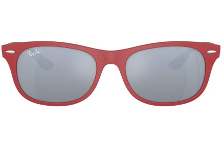 Okulary przeciwsłoneczne Ray-Ban RB4607M F62830 Kwadratowe Czerwone