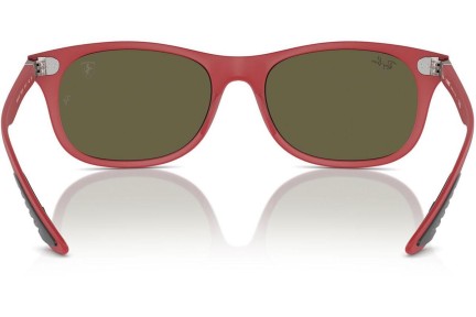 Okulary przeciwsłoneczne Ray-Ban RB4607M F62830 Kwadratowe Czerwone