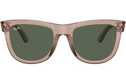 Okulary przeciwsłoneczne Ray-Ban RBR0502SF 6727VR Kwadratowe Brązowe