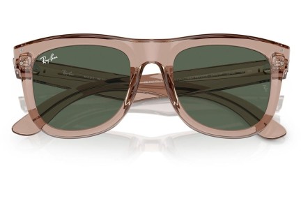 Okulary przeciwsłoneczne Ray-Ban RBR0502SF 6727VR Kwadratowe Brązowe