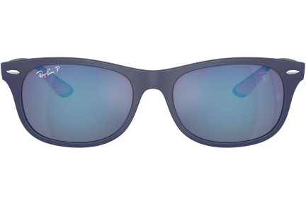 Okulary przeciwsłoneczne Ray-Ban RB4607M F604H0 Polarized Kwadratowe Niebieskie